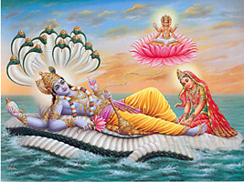 Vishnu Reclining